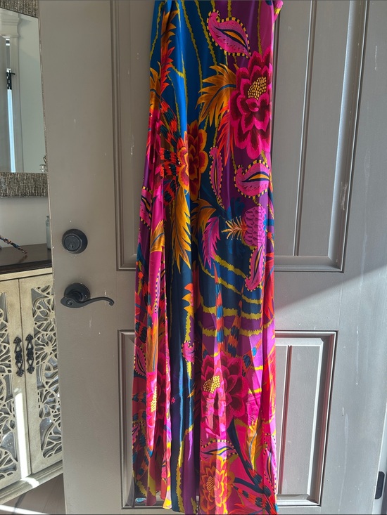 FARM Rio Dresses & Skirts - FARM Rio Fuchsia & Navy Tropical Floral Maxi Dress
